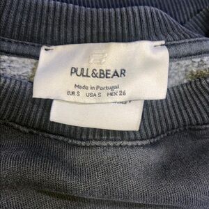 Pull&Bear Charcoal Knit Top